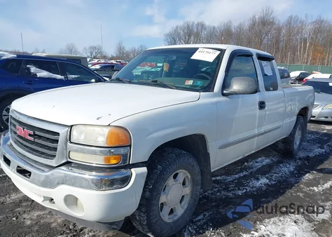 2007 GMC Sierra 1500 Classic Sle1 z USA, uszkodzony, nr VIN 1GTEK19Z77Z151642